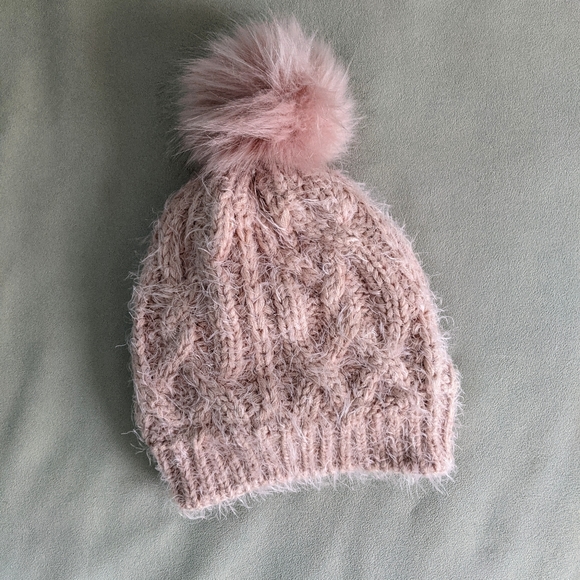 Eyeful Accessories - Rose Pom Pom Hat - Eyeful NWT